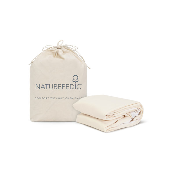 Naturepedic Organic Waterproof Mattress Protector Pad & Reviews